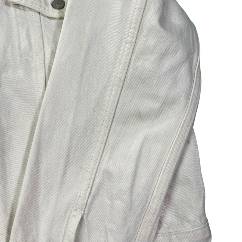 Chaqueta vaquera mujer Levis blanca M - Imagen 3 - Lacaie Vintage