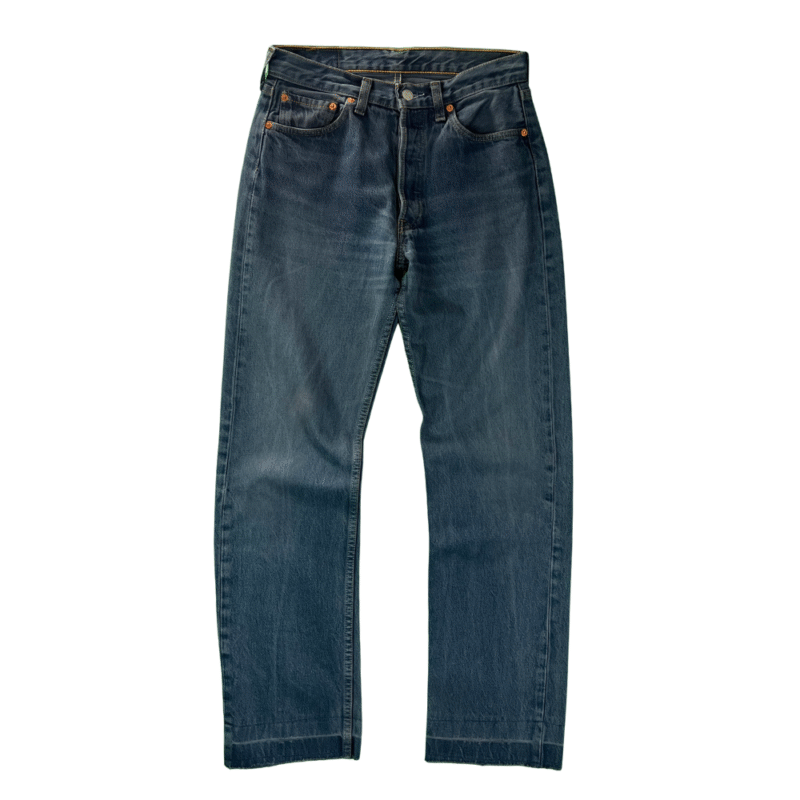 Vaquero Levis 501 azul marino W29 - Imagen 3 - Lacaie Vintage