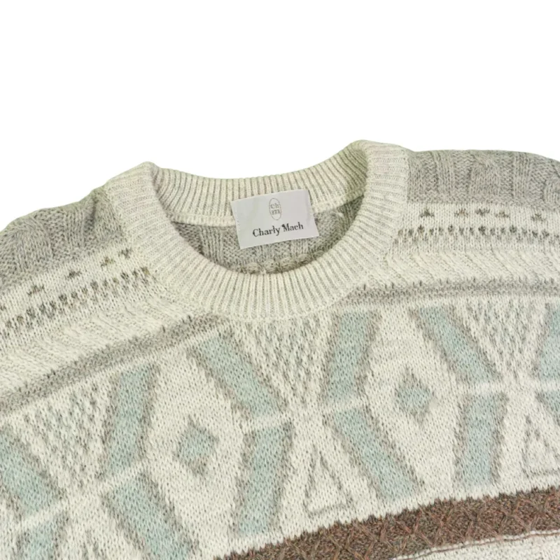 Jersey Charly March vintage 90s L - Imagen 3 - Lacaie Vintage