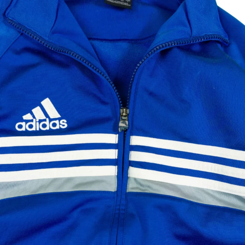 Chaqueta deportiva Adidas vintage 00s azul S - Imagen 2 - Lacaie Vintage