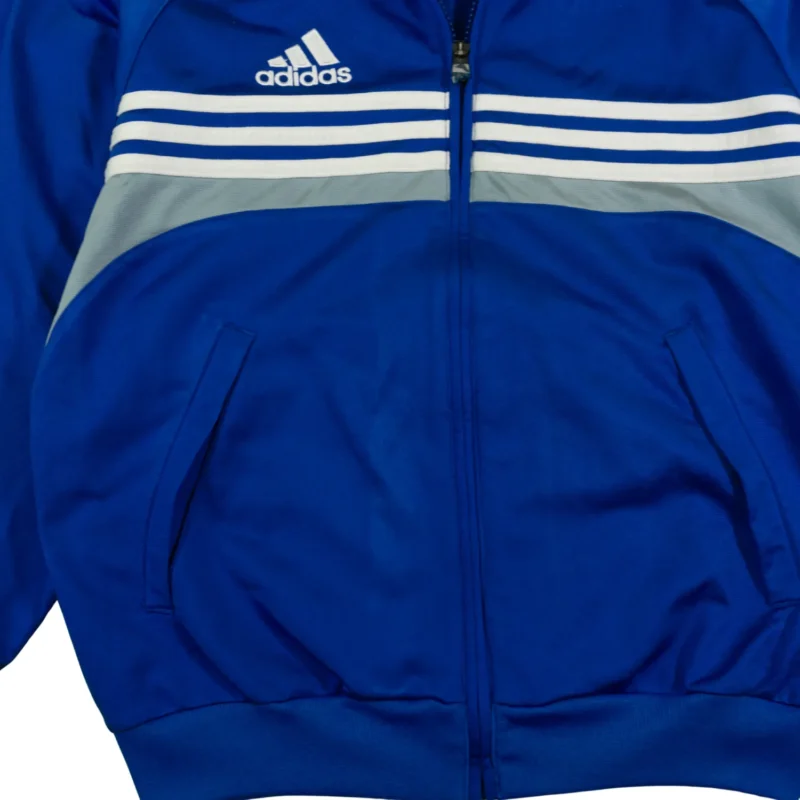 Chaqueta deportiva Adidas vintage 00s azul S - Imagen 3 - Lacaie Vintage