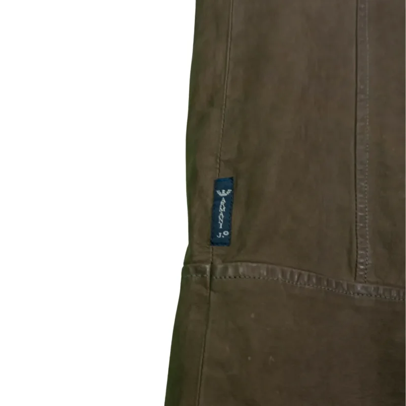 Chaqueta Larga Armani vintage 90s marrón 44 - Imagen 2 - Lacaie Vintage