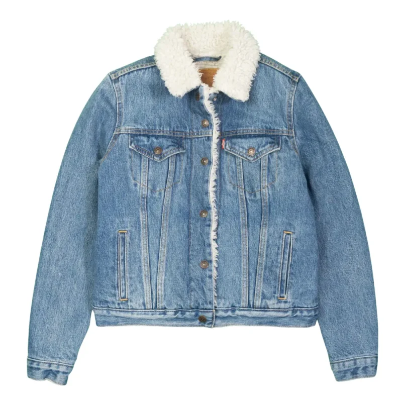 Chaqueta vaquera borrego mujer Levis S - Lacaie Vintage