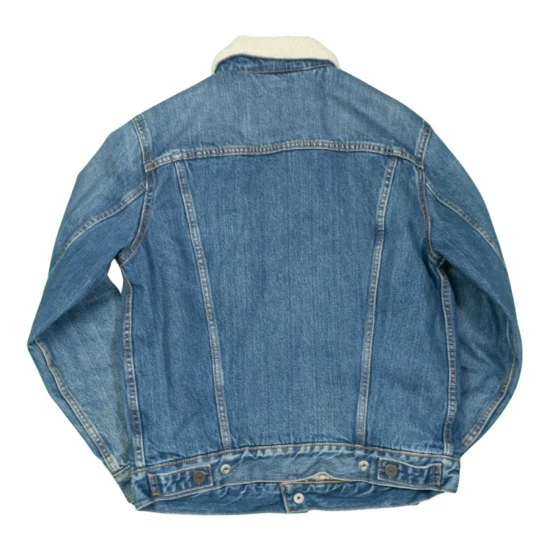 Vaqueta vaquera borrego mujer Levis S - Imagen 4 - Lacaie Vintage