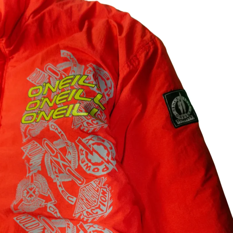 Abrigo Oneill vintage 90s rojo M - Imagen 3 - Lacaie Vintage