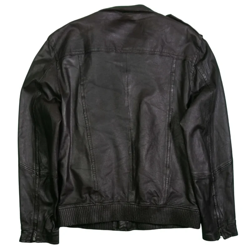 Chaqueta de piel Pepe Jeans XL - Imagen 3 - Lacaie Vintage