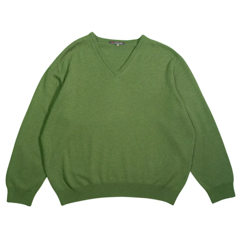 Jersey Pierre Cardin vintage 90s verde M - Lacaie Vintage