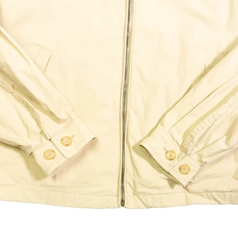 Chaqueta harrington Lacoste vintage 00s beige M - Imagen 3 - Lacaie Vintage
