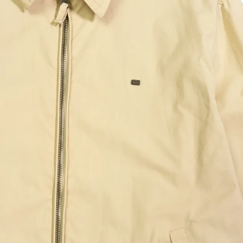 Chaqueta harrington Lacoste vintage 00s beige M - Imagen 4 - Lacaie Vintage