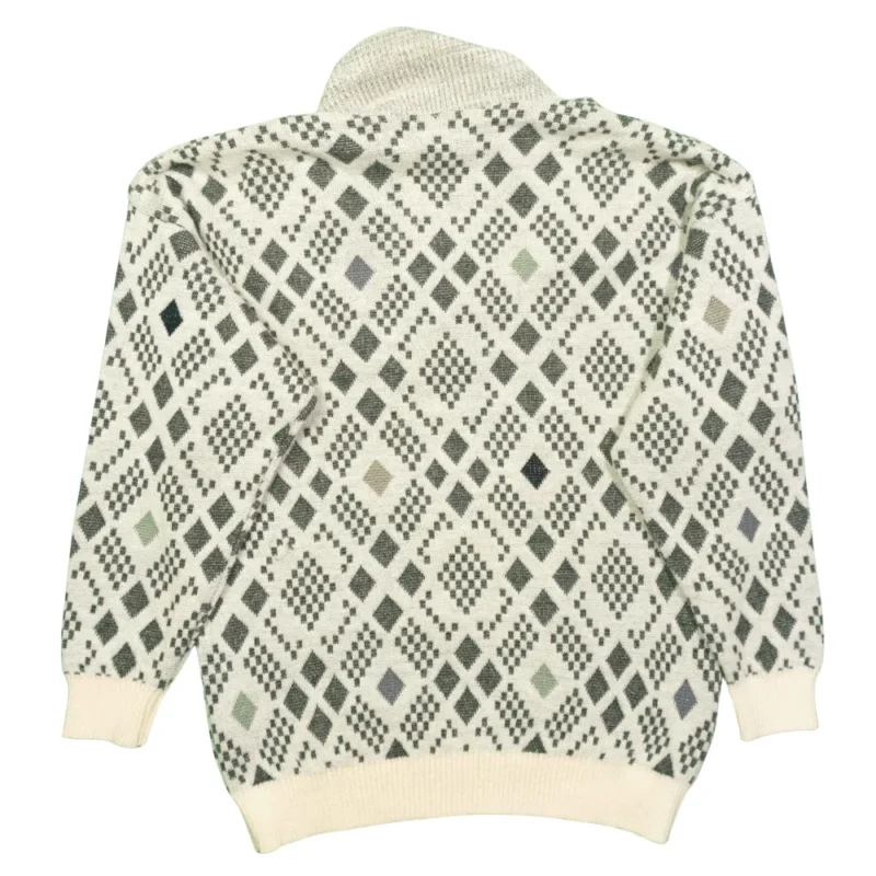 Jersey de rombos vintage 90s 44 - Imagen 3 - Lacaie Vintage