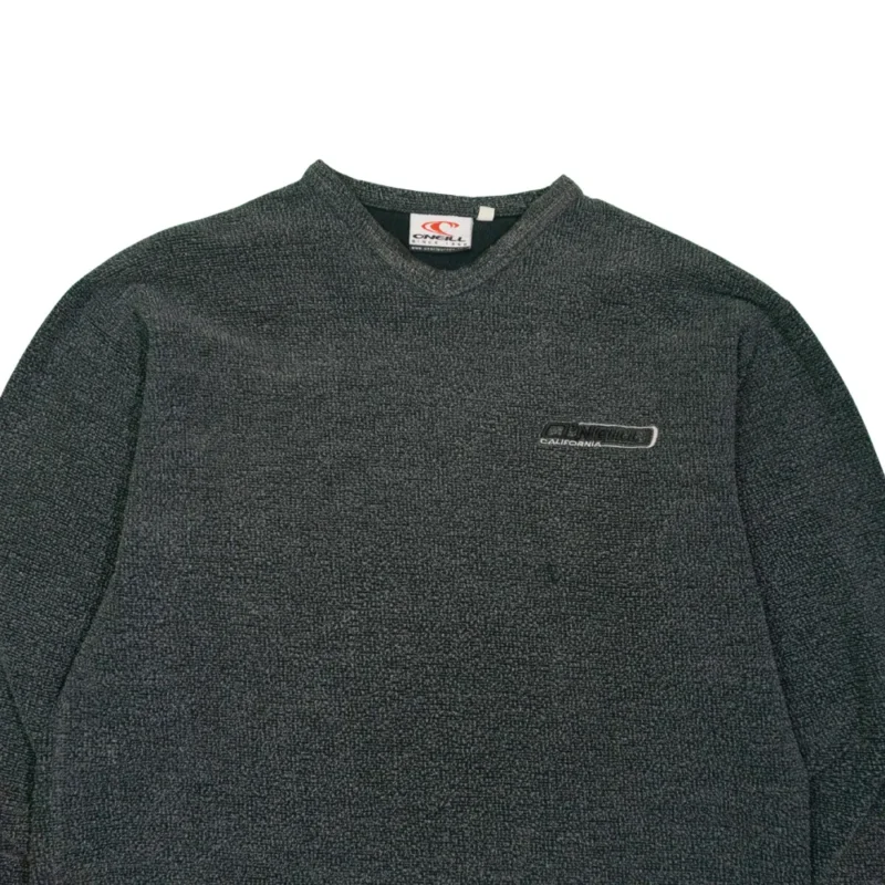Sudadera Oneill vintage 90s gris S - Imagen 2 - Lacaie Vintage