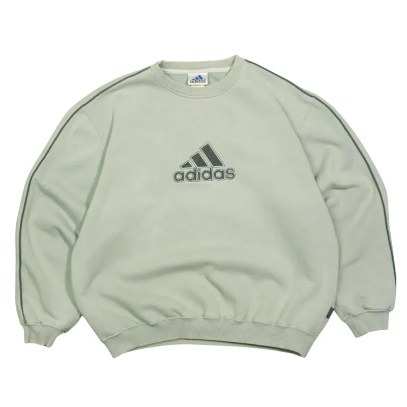 Sudadera Adidas vintage 90s marrón claro M - Lacaie Vintage