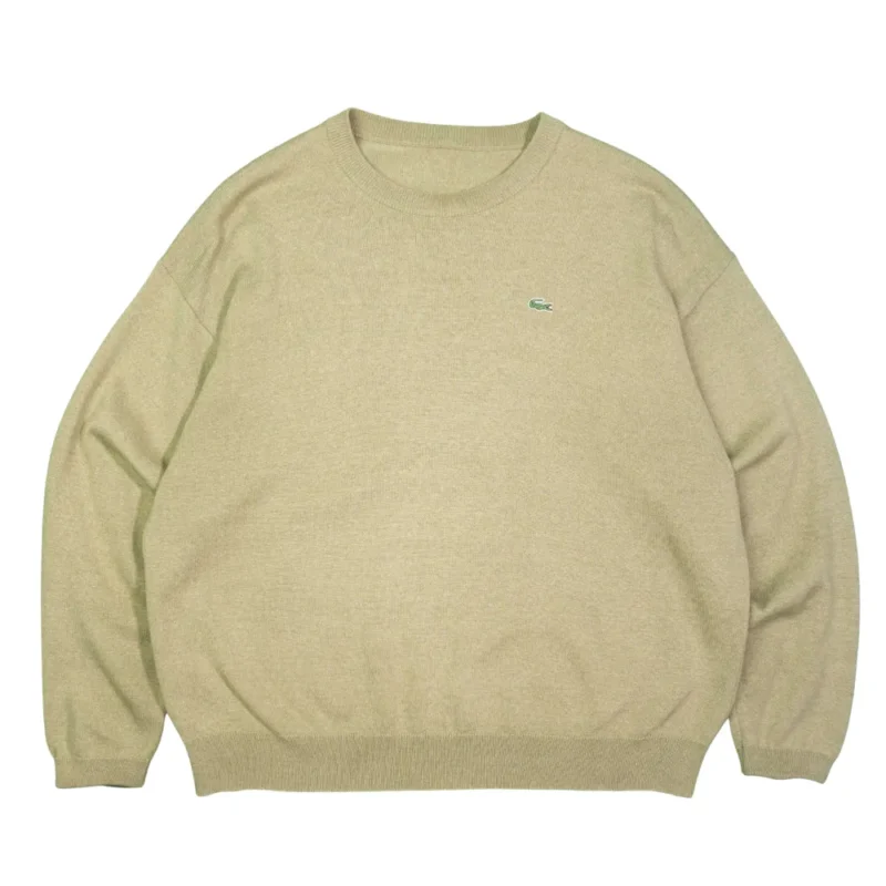 Jersey Lacoste vintage 00s beige M