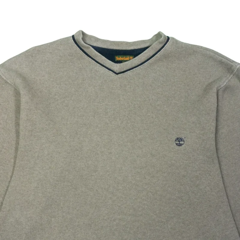 Jersey Timberland vintage 00s marrón S - Imagen 2 - Lacaie Vintage