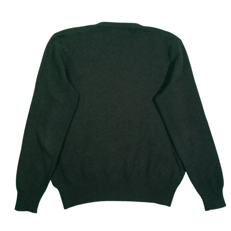 Jersey de lana Ralph Lauren vintage 00s verde oscuro M - Imagen 3 - Lacaie Vintage