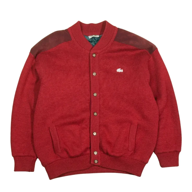 Chaqueta Lacoste vintage 90s rojo L - Lacaie Vintage