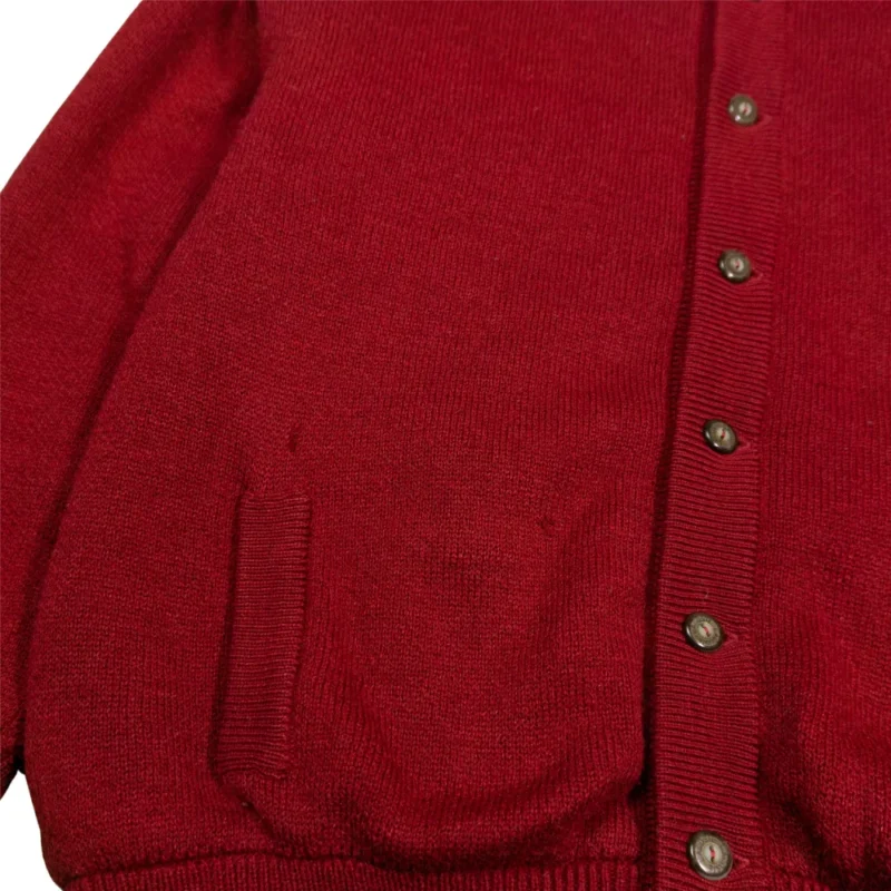 Chaqueta Lacoste vintage 90s rojo L - Imagen 2 - Lacaie Vintage