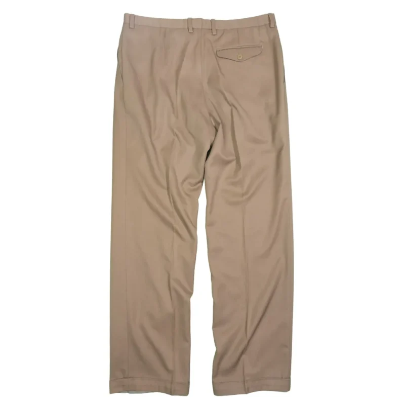Pantalón Burberrys vintage 90s marrón claro 50 - Imagen 4 - Lacaie Vintage