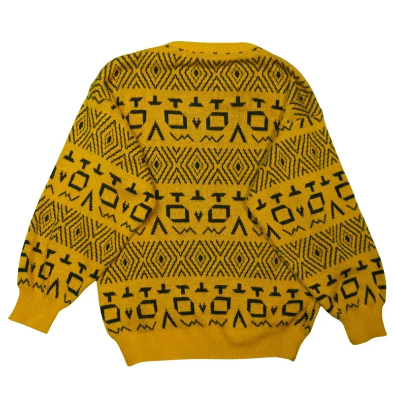 Jersey vintage 90s étnico M - Imagen 3 - Lacaie Vintage
