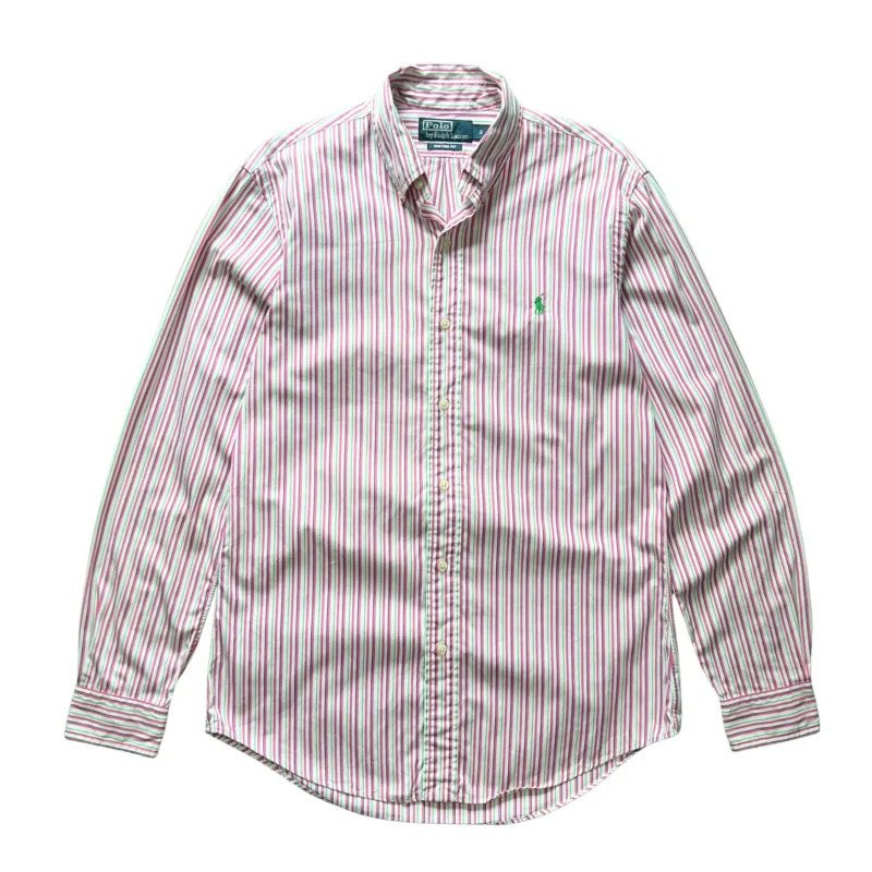 Camisa de rayas Ralph Lauren vintage 00s S - Lacaie Vintage