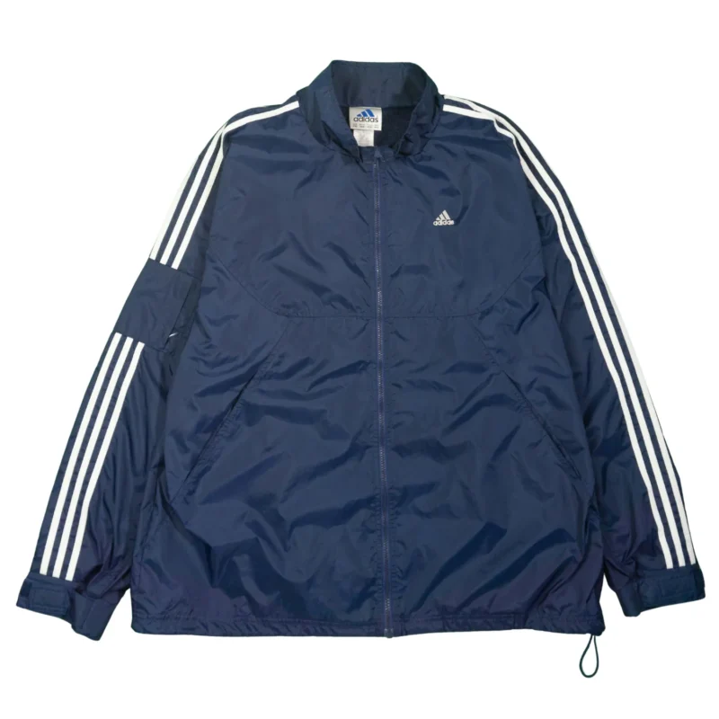 Cortavientos Adidas vintage 00s azul marino XXL