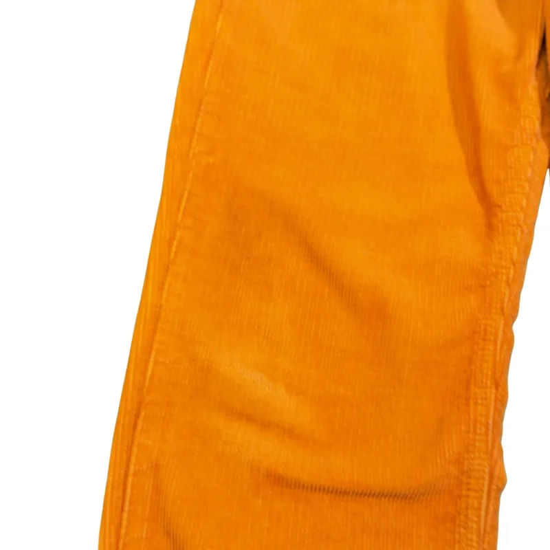 Pantalón de pana Benetton naranja W29 - Imagen 4 - Lacaie Vintage