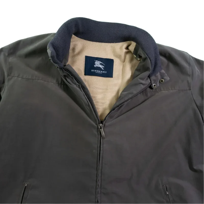 Chaqueta Burberrys vintage 90s gris 50 - Imagen 3 - Lacaie Vintage
