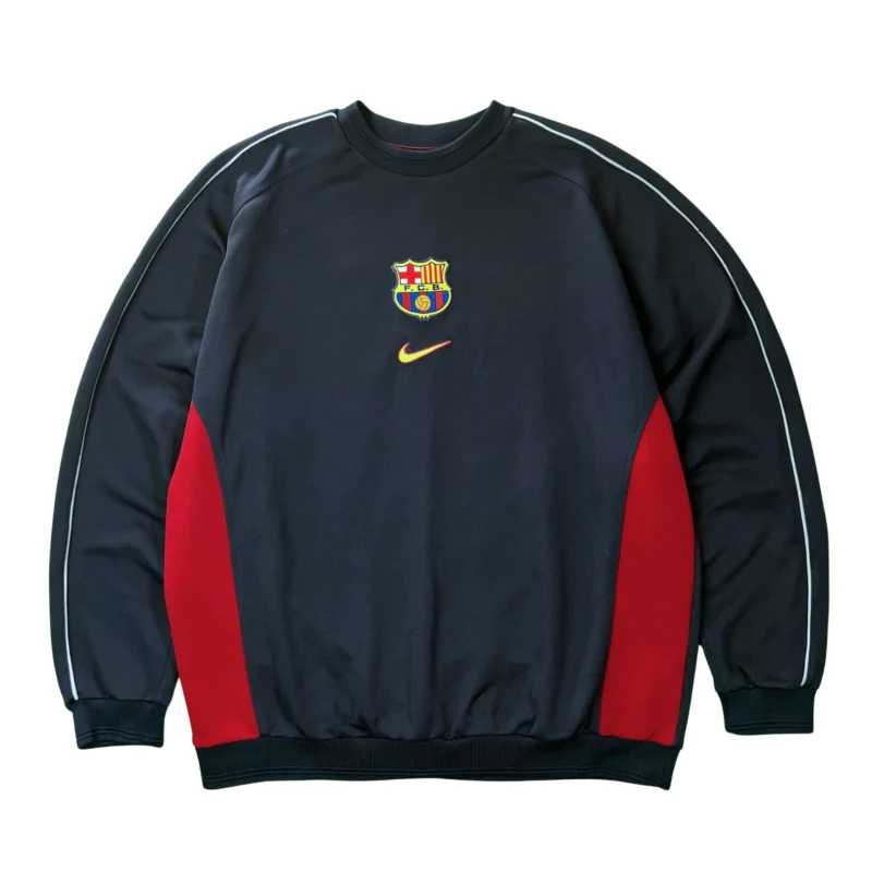Sudadera Nike vintage 00s Fc Barcelona vintage 00s azul marino XL - Lacaie Vintage