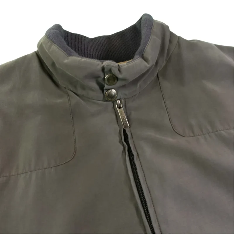 Chaqueta Burberrys vintage 90s gris 50 - Imagen 4 - Lacaie Vintage