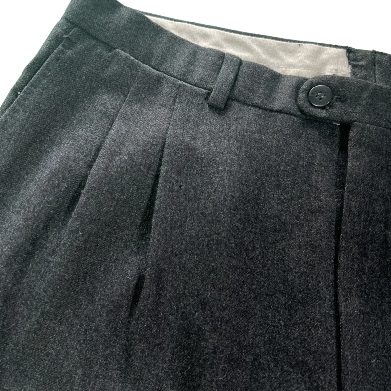 Pantalón burberrys vintage 90s gris oscuro 48 - Imagen 3 - Lacaie Vintage