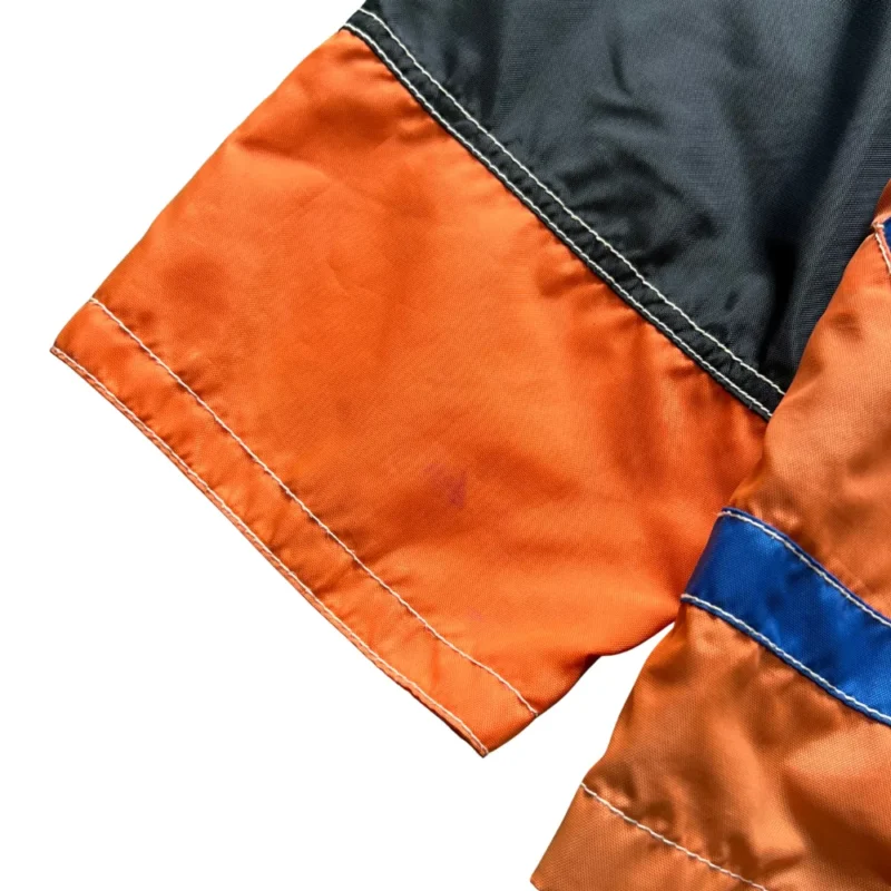 Chaqueta vintage 00s azul marino/naranja M - Imagen 2 - Lacaie Vintage