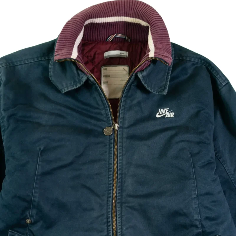 Chaqueta Nike vintage 00s azul marino S - Imagen 2 - Lacaie Vintage