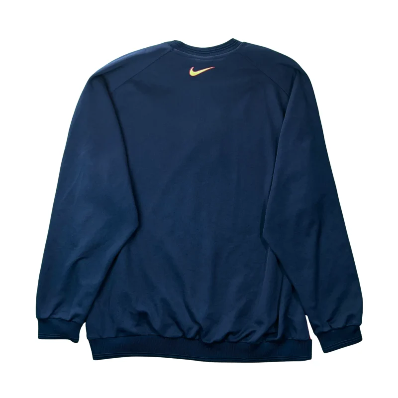 Sudadera Nike vintage 00s Fc Barcelona vintage 00s azul marino XL - Imagen 7 - Lacaie Vintage