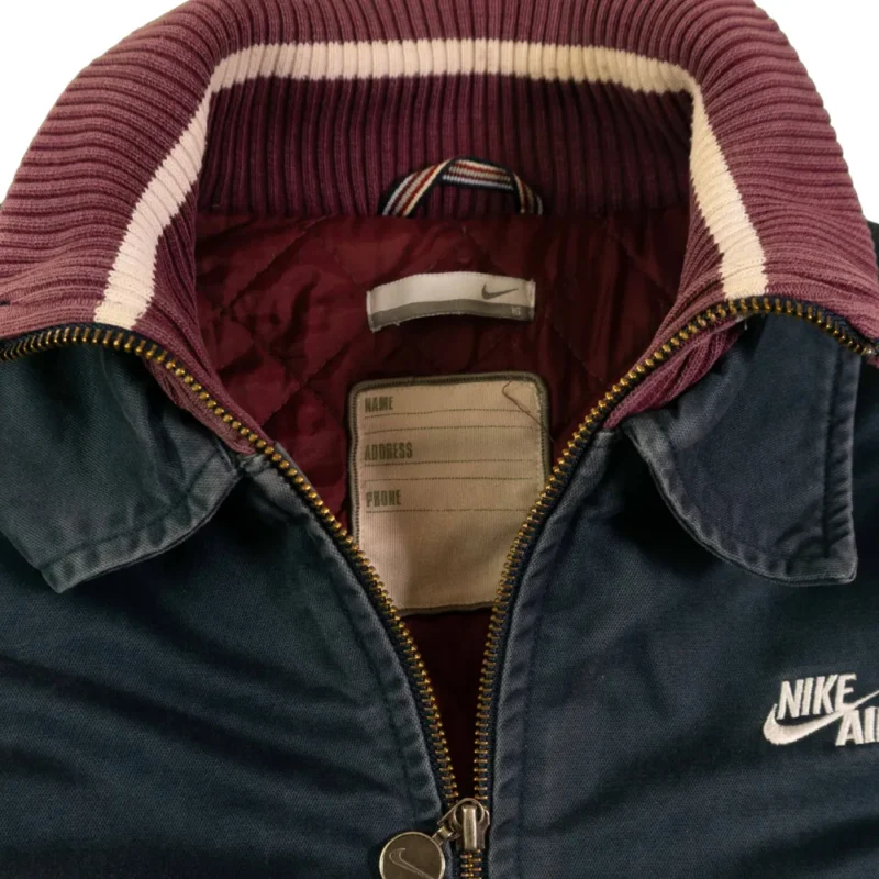 Chaqueta Nike vintage 00s azul marino S - Imagen 3 - Lacaie Vintage