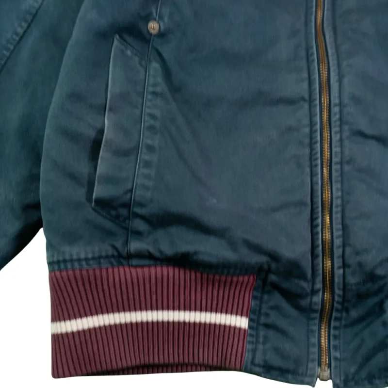 Chaqueta Nike vintage 00s azul marino S - Imagen 4 - Lacaie Vintage