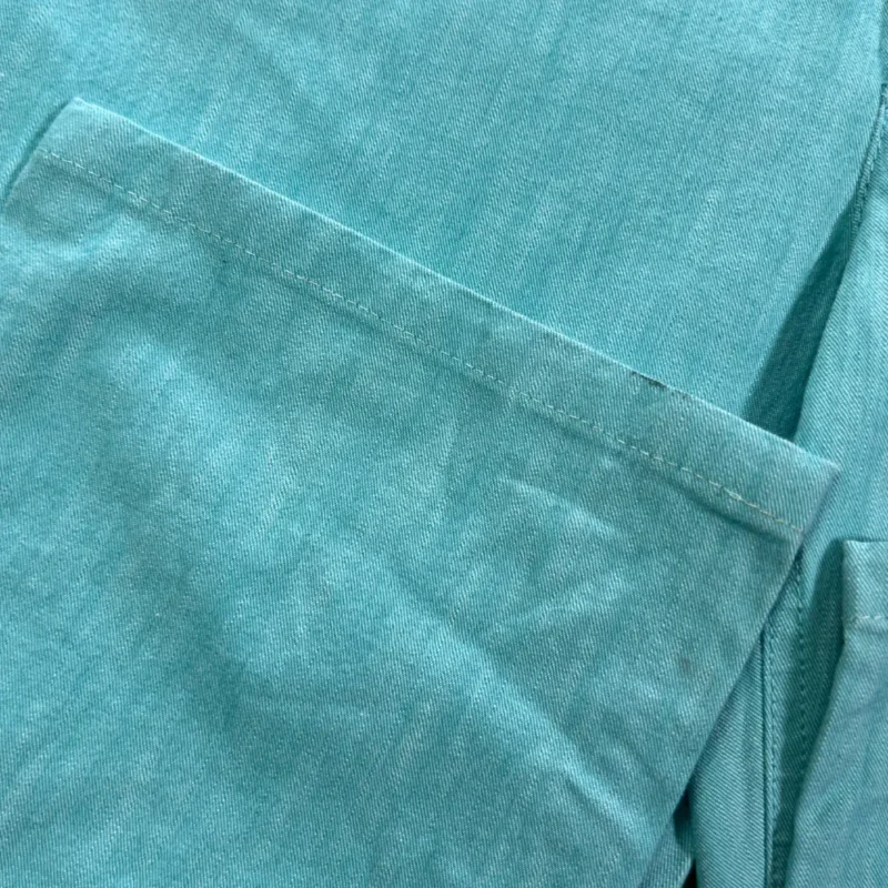 Pantalón mujer Burberrys vintage 00s turquesa 44 - Imagen 4 - Lacaie Vintage