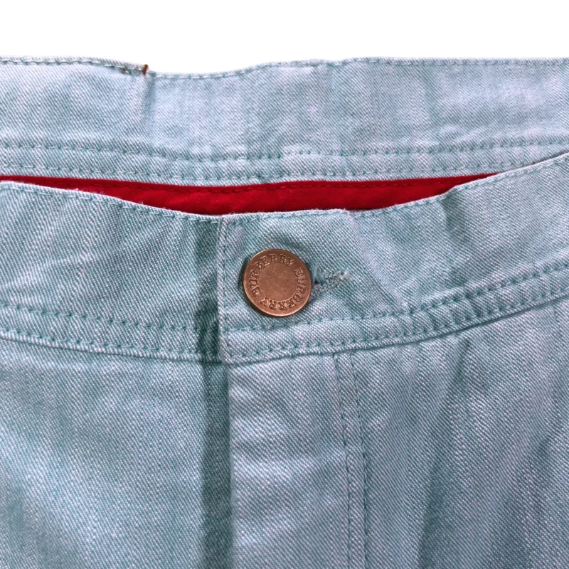Pantalón mujer Burberrys vintage 00s turquesa 44 - Imagen 3 - Lacaie Vintage
