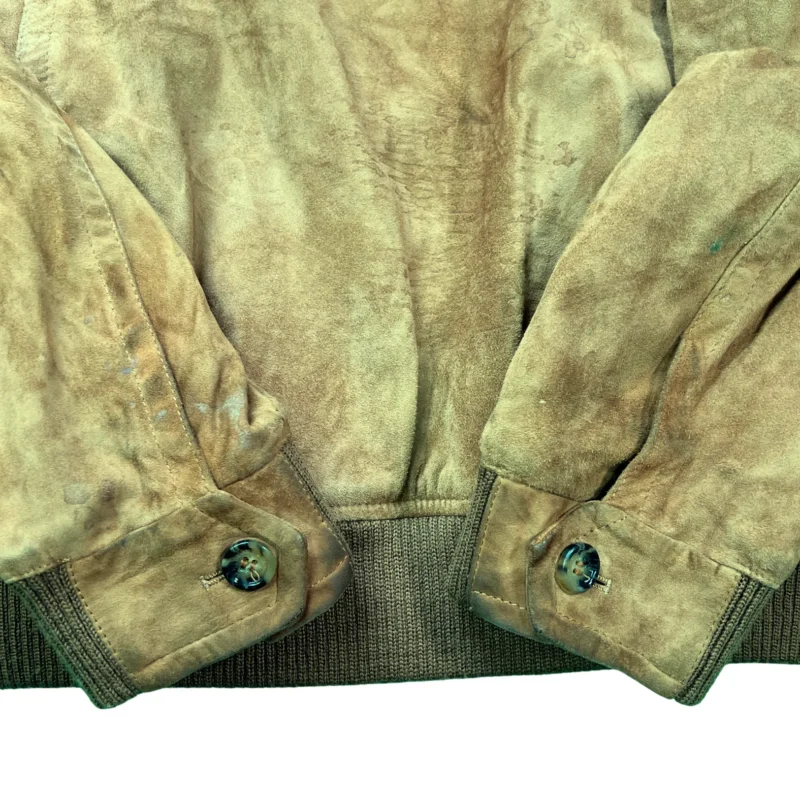 Chaqueta de ante Burberrys vintage 90s marrón L - Imagen 5 - Lacaie Vintage
