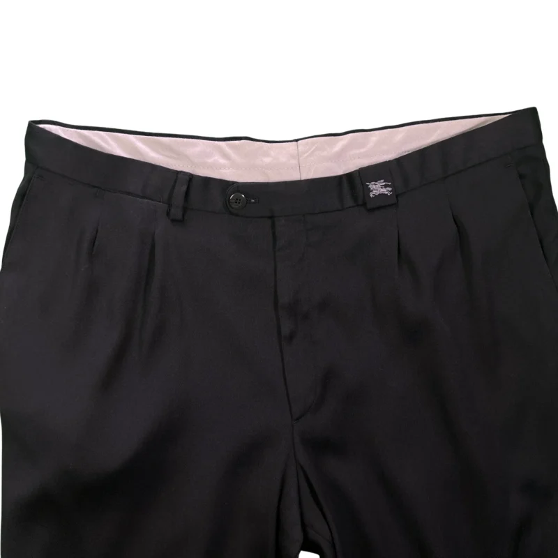 Pantalón Burberrys vintage 00s azul marino 50 - Imagen 2 - Lacaie Vintage