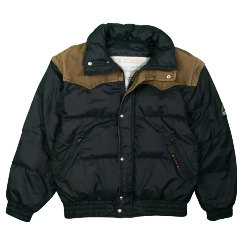 Abrigo de pluma Roc Neige vintage 90s M (mangas removibles)