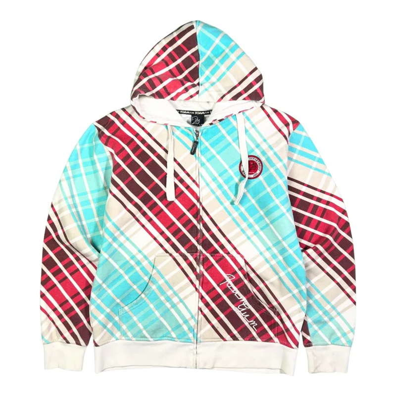 Sudadera con cremallera Foam Y2K L - Lacaie Vintage