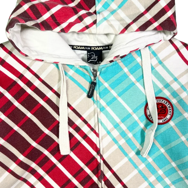 Sudadera con cremallera Foam Y2K L - Imagen 2 - Lacaie Vintage