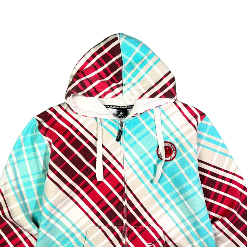 Sudadera con cremallera Foam Y2K L - Imagen 4 - Lacaie Vintage