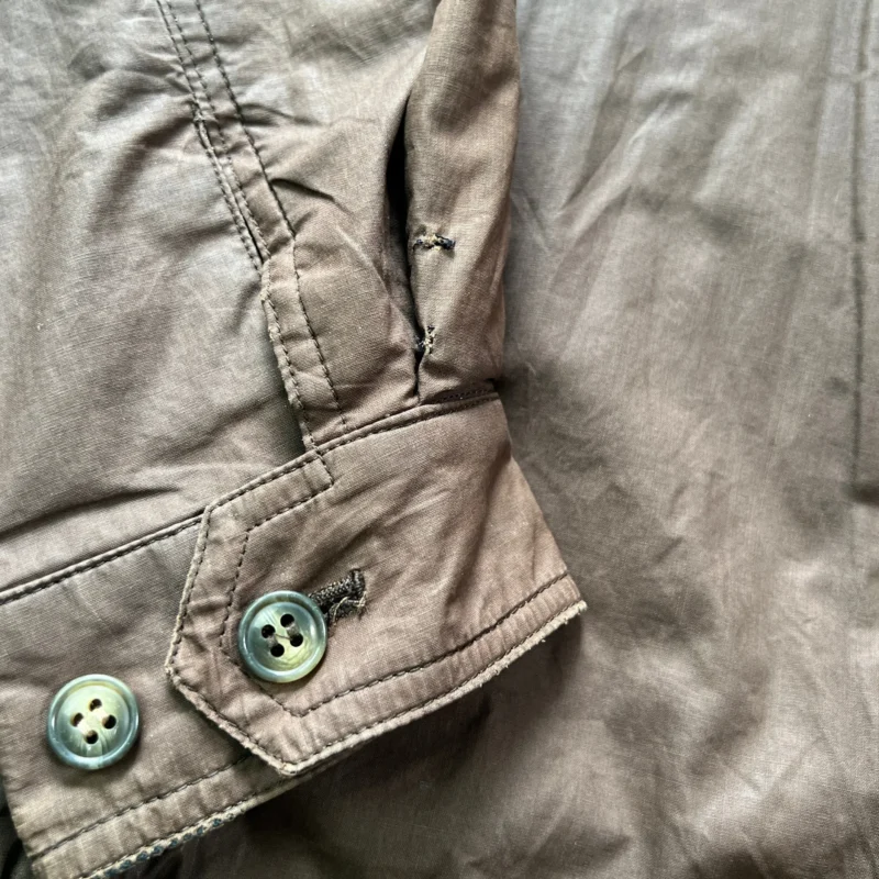 Chaqueta bomber Burberrys vintage 90s marrón L - Imagen 7 - Lacaie Vintage