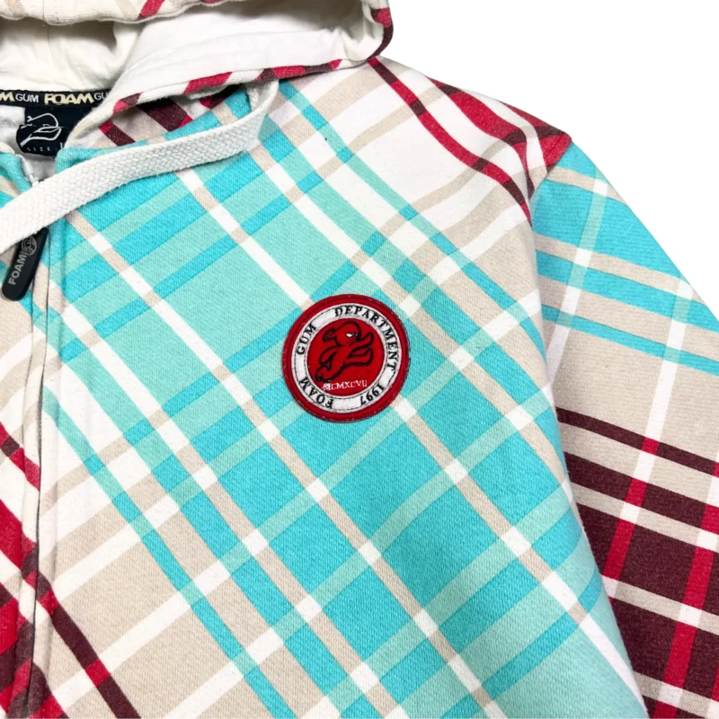 Sudadera con cremallera Foam Y2K L - Imagen 7 - Lacaie Vintage