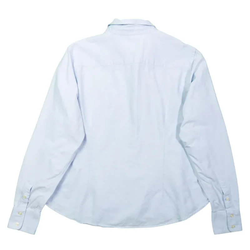 Camisa mujer Burberrys vintage 00s azul claro 46 - Imagen 3 - Lacaie Vintage