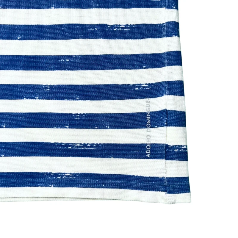 Camiseta de rayas crop Adolfo Dominguez azul/blanco S - Imagen 3 - Lacaie Vintage