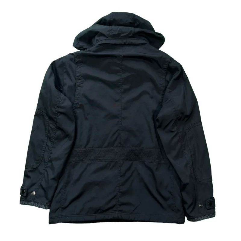 Abrigo Tommy Hilfiger negro XL - Imagen 5 - Lacaie Vintage