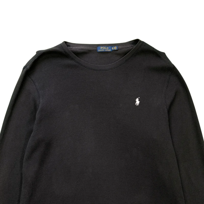 Jersey fino Ralph Lauren azul marino XL - Imagen 2 - Lacaie Vintage
