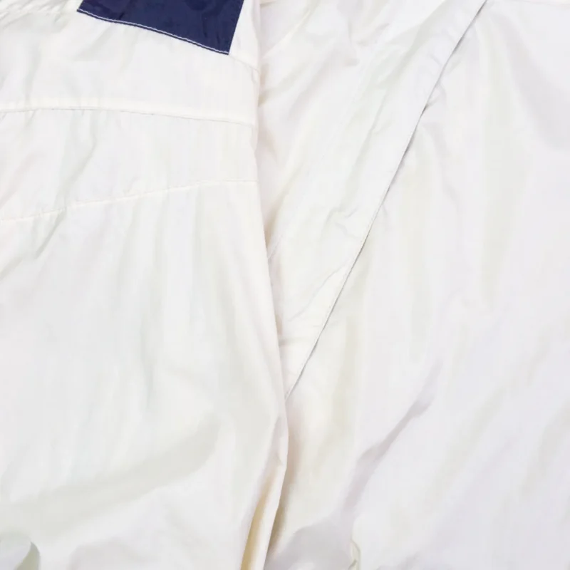 Cortavientos Polo Sport Ralph Lauren vintage 90s beige/azul marino XXL - Imagen 4 - Lacaie Vintage
